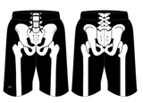 Bone Collector Video Game X-Ray Shorts Colors